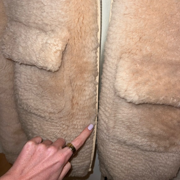 Helmut Lang Shearling Bomber Jacket - Picture 13 of 14